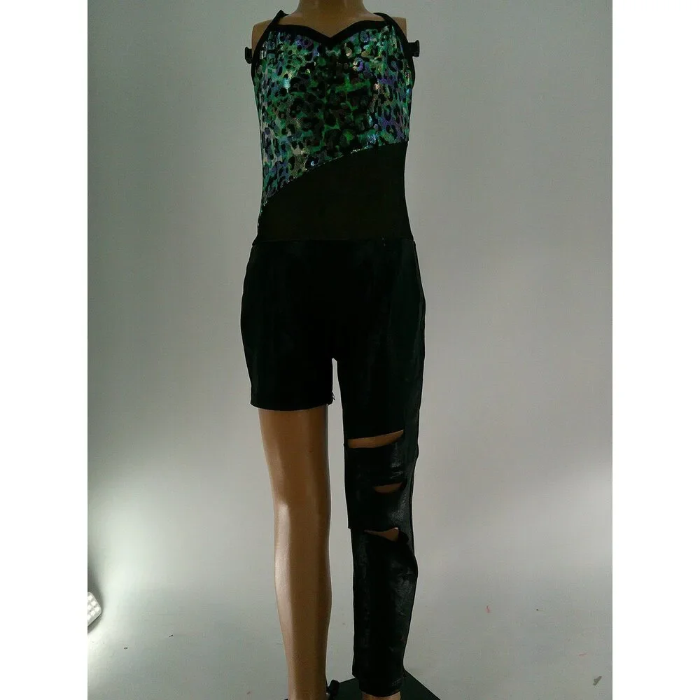 Pre-Owned Dance Costume Curtain Call E1350 Medium Child  Jazz